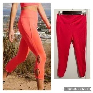 Free People FP Movement Infinity High Rise Legging Coral Pink Large size L